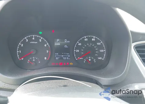 2021 Hyundai Accent Sel z USA, uszkodzony, nr VIN 3KPC24A6XME140751